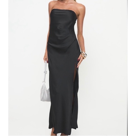 Princess Polly Dresses & Skirts - Princess Polly Marlisa Strapless Maxi Dress Formal Evening Women US 8 Black